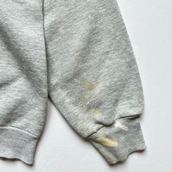 Vintage Distressed Gray Navistar Indianapolis Plant Raglan Crewneck Sweatshirt L - Picture 12 of 16